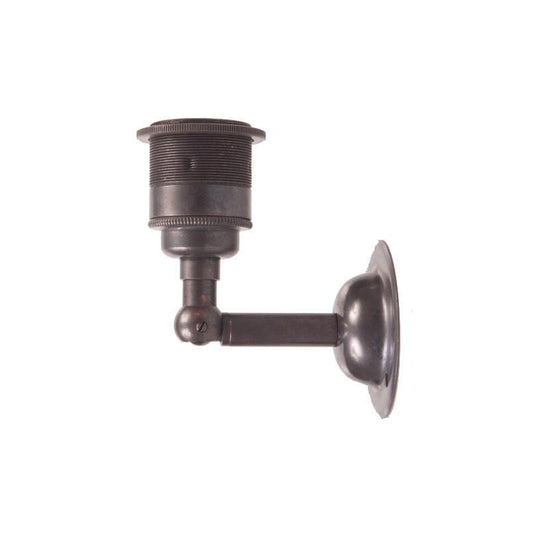 E27 Adjustable Period Wall Light - Bronze - www.enamelshades.co.uk