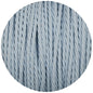 Baby Blue Twisted Fabric Braided Cable - Enamel Shades