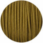 Black & Yellow Round Fabric Braided Cable - Enamel Shades