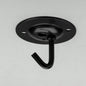 Budget Ceiling Hook - Black - www.enamelshades.co.uk