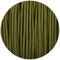 Cyprus Green Round Fabric Braided Cable - Enamel Shades