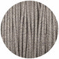 Denim & Linen Canvas Round Fabric Braided Cable - Enamel Shades