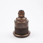 E27 Period Lampholder with Integral Cord Grip - Old English Brass