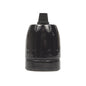 E27 Ceramic Lampholder with grip - Black - Enamel Shades