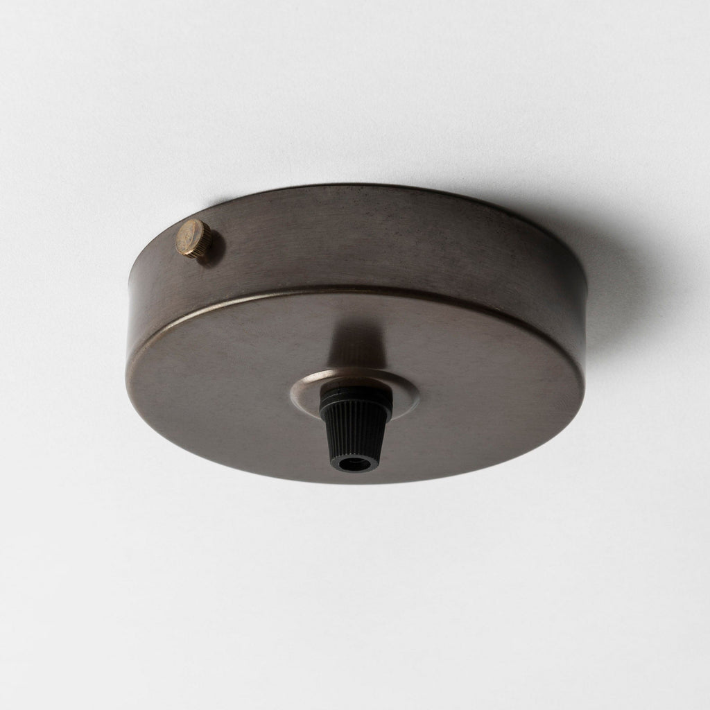 Old English Brass 100mm Ceiling Rose - 1 Outlet