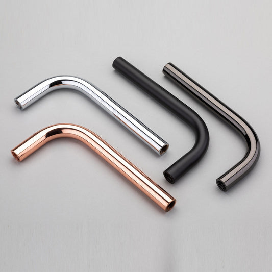 Metal 14cm 90 Degree Tube Bend - www.enamelshades.co.uk