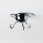 Three Hook Ceiling Plate - All Colours - Enamel Shades