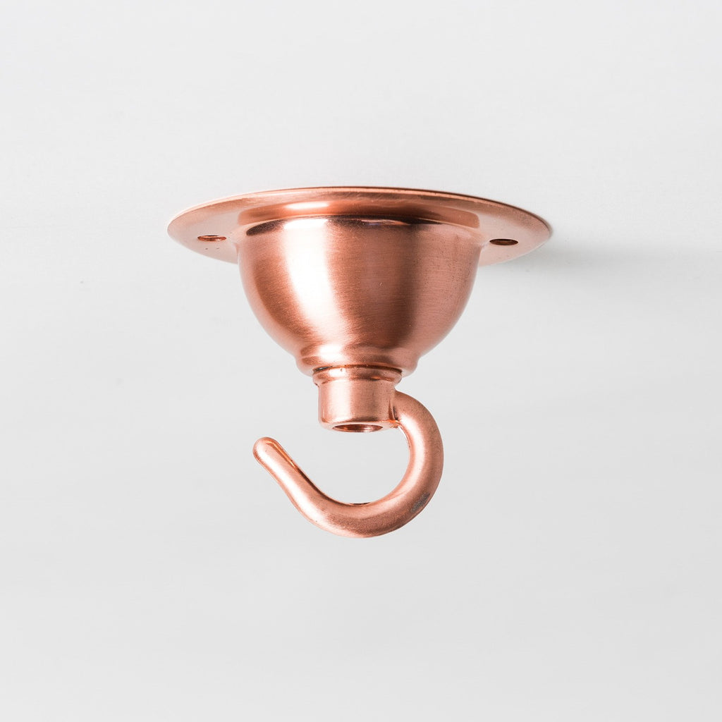 Period Ceiling Hook - Copper