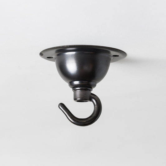 Period Ceiling Hook - Bronze - Enamel Shades