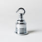 E27 Period Lampholder with hook - Chrome - Enamel Shades