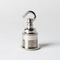 E27 Period Lampholder with hook - Nickel - Enamel Shades