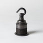 E27 Period Lampholder with hook - All Colours - Enamel Shades
