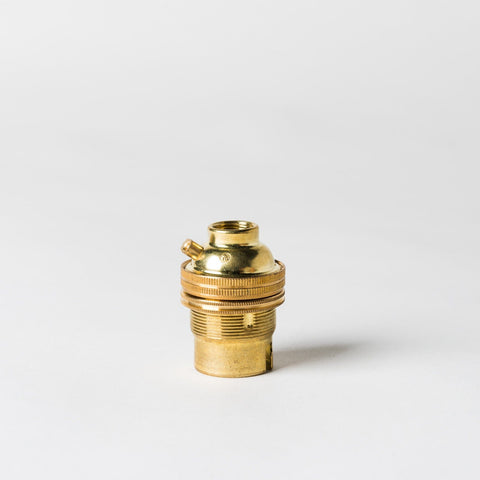 Bayonet Brass Period Lampholder 5/8