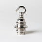 E14 Lampholder with hook - Nickel - Enamel Shades