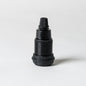E14 Black Bakelite Lampholder with grip - Enamel Shades
