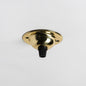 Small Ceiling Rose - Brass - Enamel Shades