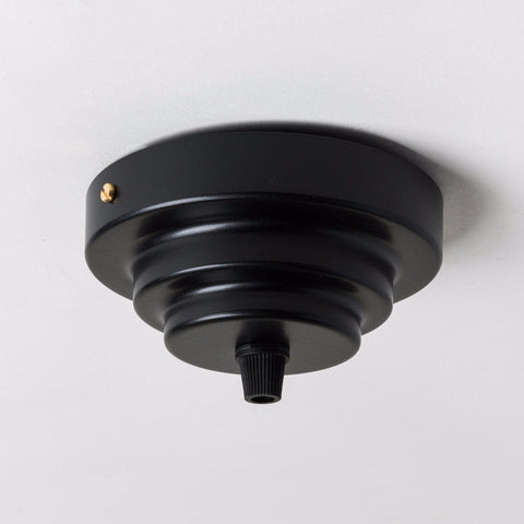 Deco Ceiling Rose - Black