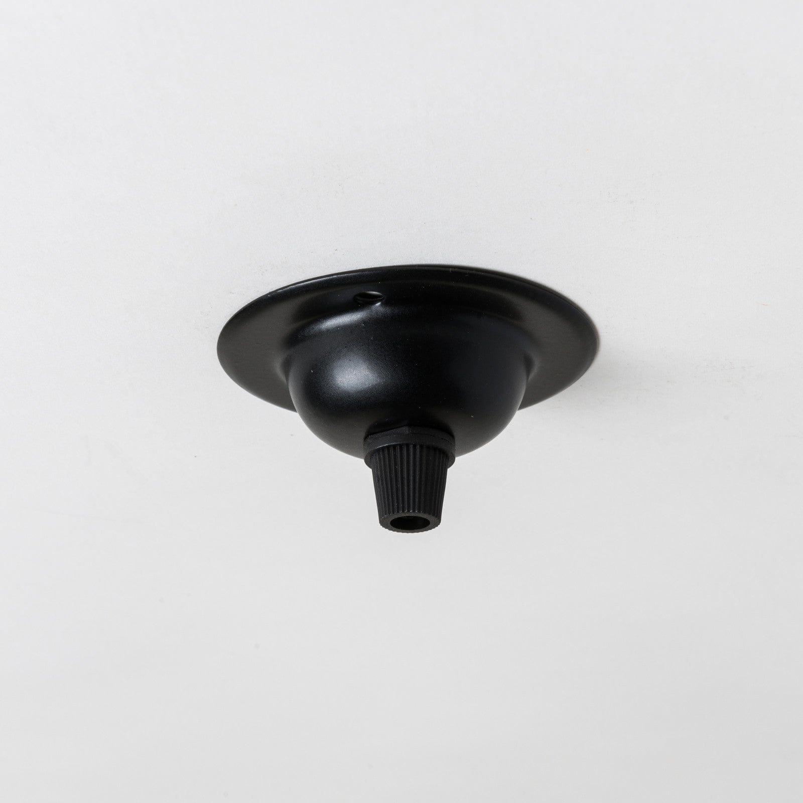 Small Ceiling Rose - Black - Enamel Shades