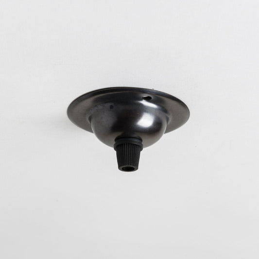 Small Ceiling Rose - Bronze - Enamel Shades