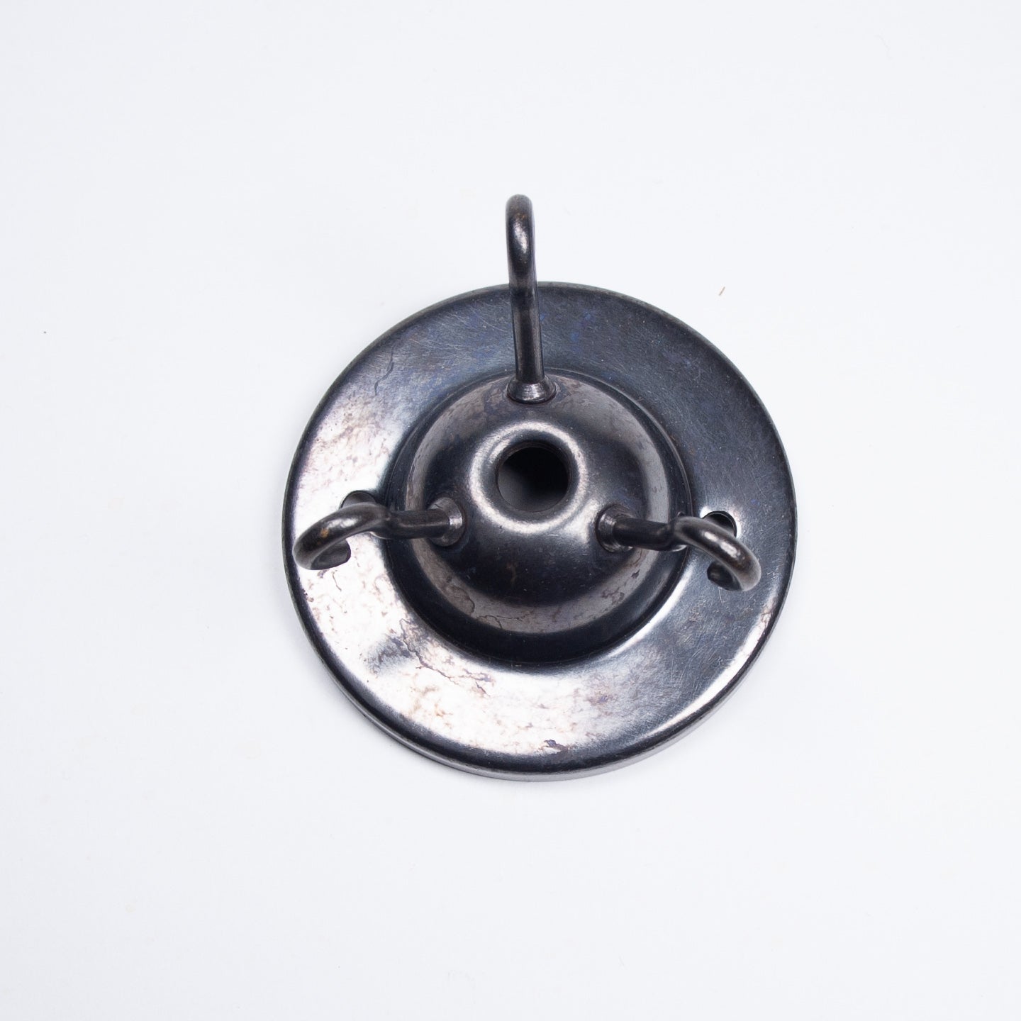 Three Hook Ceiling Plate - All Colours - Enamel Shades