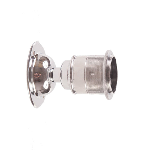 E27 Fixed Period Wall Light - Nickel