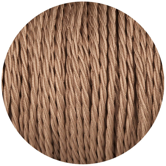 Pigeon Twisted Fabric Braided Cable - Enamel Shades