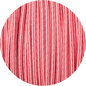 Red & White Diamond Round Fabric Braided Cable - www.enamelshades.co.uk