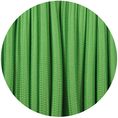 Sage Green Round Fabric Cable