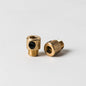 Side Screw Cord Grip - Brass - www.enamelshades.co.uk