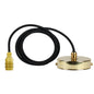 Vintlux E14 Pendant Set - Brass - www.enamelshades.co.uk
