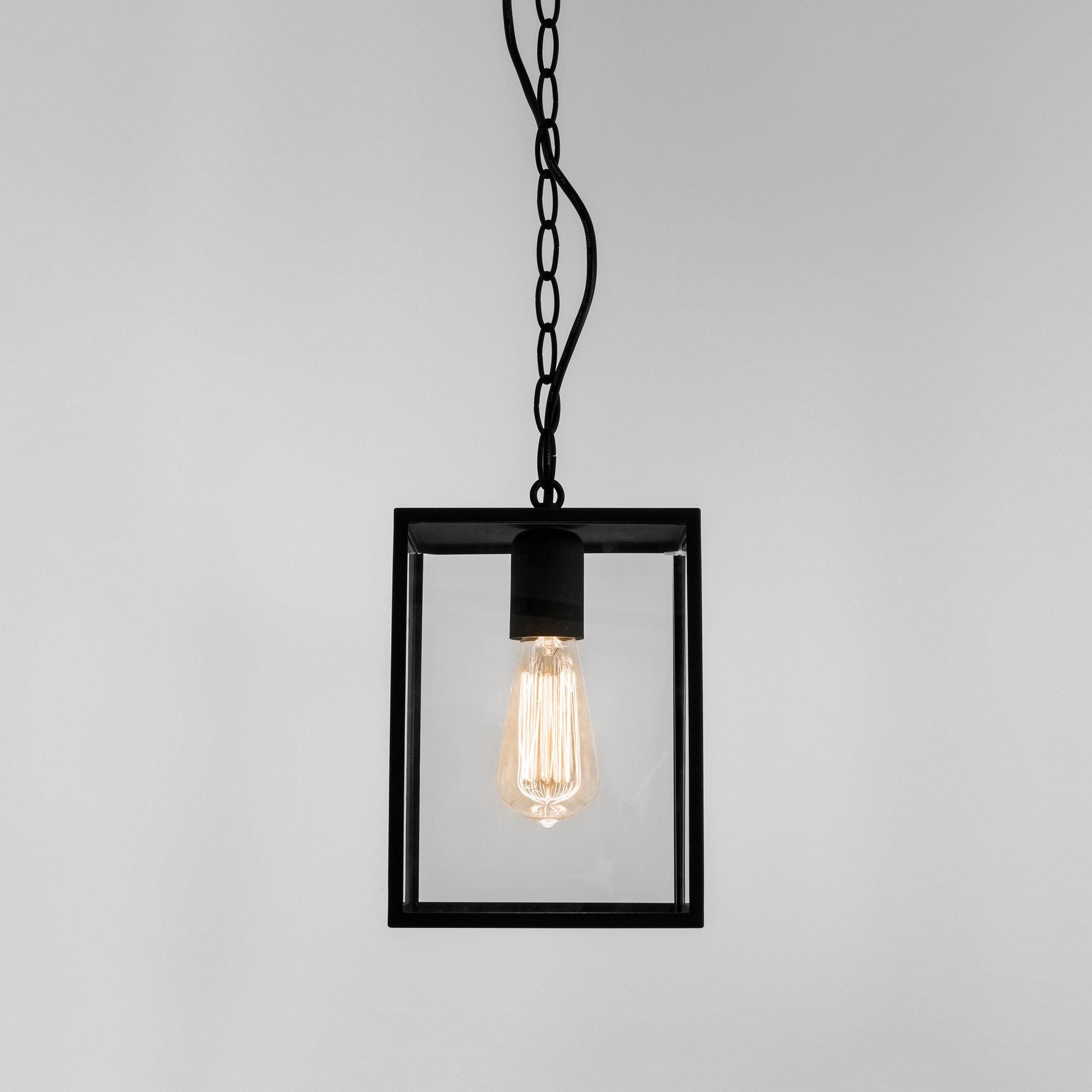 Homefield Pendant 240 - Textured Black - Astro Lighting at Enamel Shades