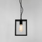 Homefield Pendant 240 - Textured Black - Astro Lighting at Enamel Shades