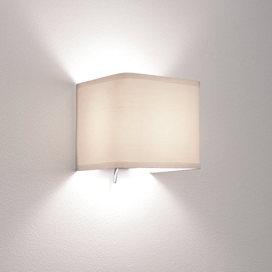 Ashino - White Fabric - Astro Lighting at Enamel Shades