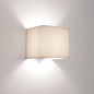 Ashino - White Fabric - Astro Lighting at Enamel Shades