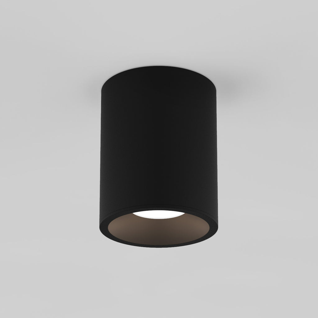 Kos Round 100 LED - Textured Black