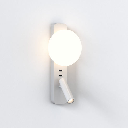 Zeppo Reader - Matt White - Astro Lighting at Enamel Shades