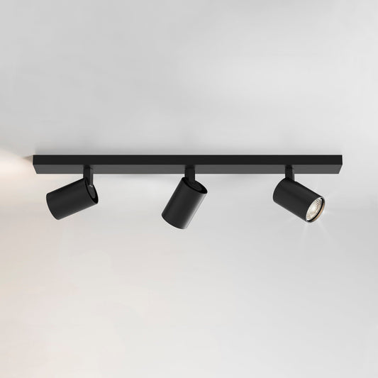Ascoli Triple Bar - Matt Black - Astro Lighting at Enamel Shades