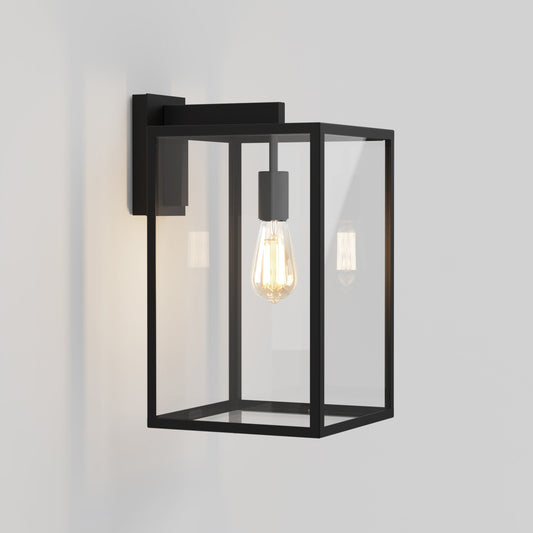 Box Lantern 450 - Textured Black - Astro Lighting at Enamel Shades