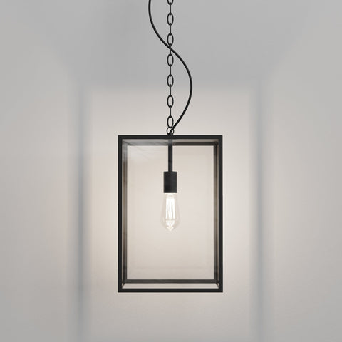 Homefield Pendant 450 - Textured Black