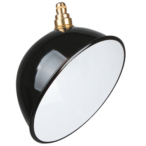 VINTLUX 'JAUNTY' STEEL SHADE - MIDNIGHT BLACK