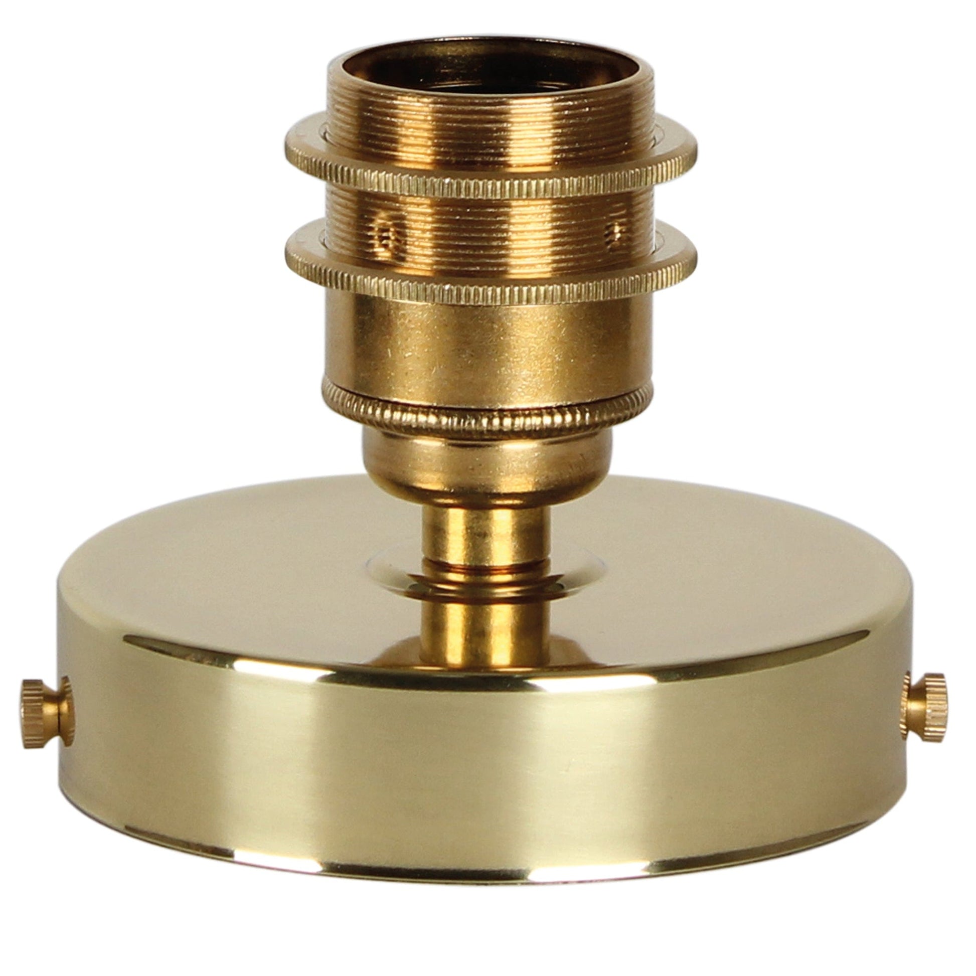 Vintlux Batten Fitting - Brass - www.enamelshades.co.uk